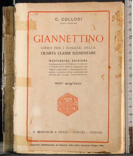 Giannettino libro ragazzi - libro,
