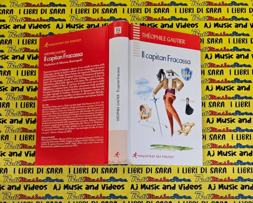 Book libro capitan fracassa - libro, il
