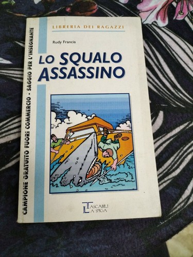 Libro ragazzi squalo - libro,